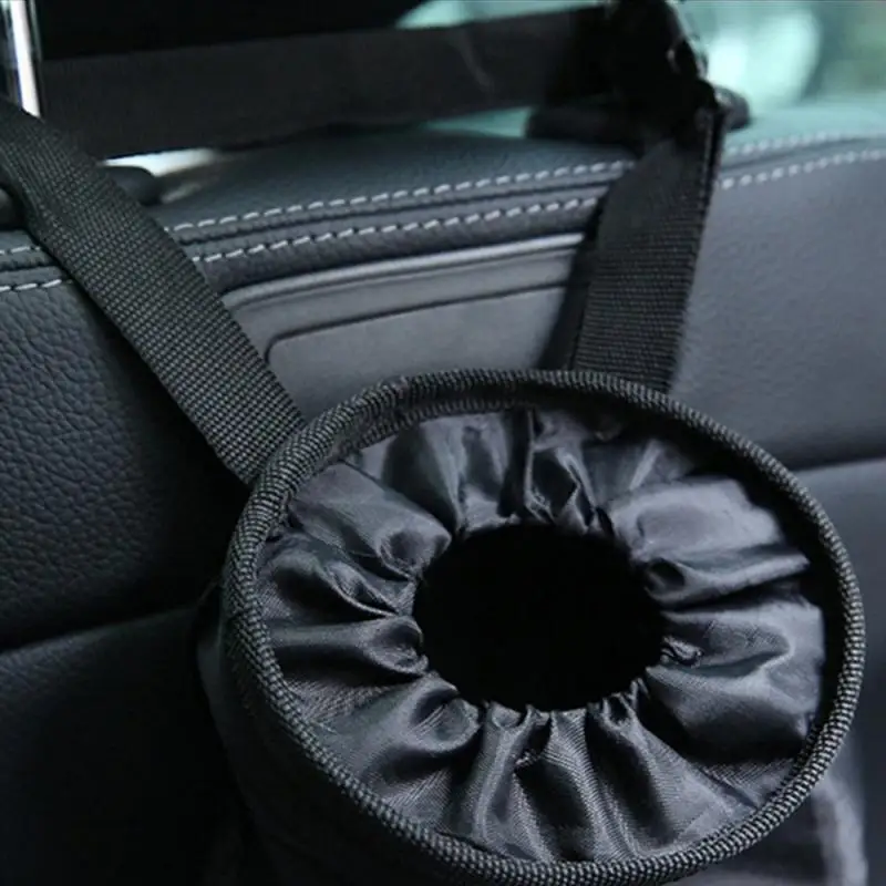 Car Trash Can Garbage Bag Portable Non-woven Seat Back Storage Bag  Leak-proof Box Organizer Pocket Car Interior Accessories