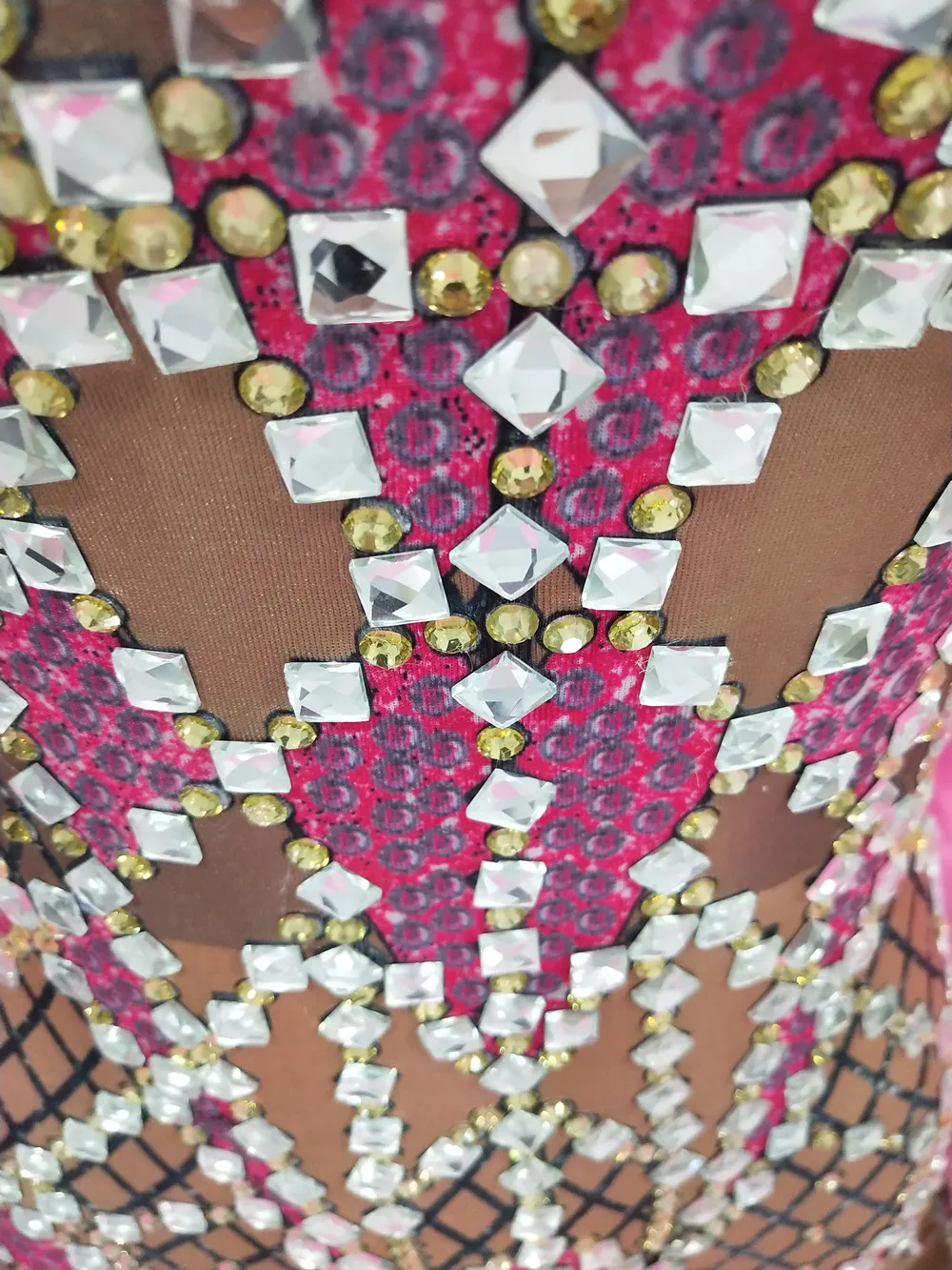 Luksusowe, błyszczące, różowe suknie wieczorowe w stylu syreny z dżetami, damskie sukienki maxi na urodziny, studniówkę, imprezę, suknia balowa, strój sceniczny.