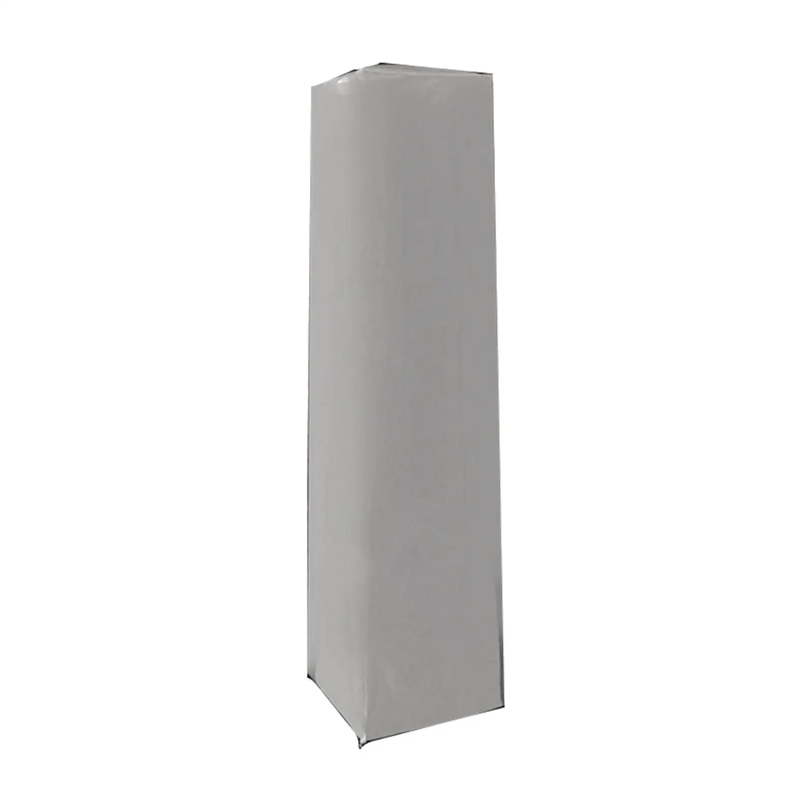 Waterproof Patio Heater Cover Tall Rectangular 210D Oxford Fabric Weatherproof Shield for Garden Deck Terrace Year Round