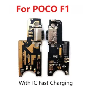 Bilashmart Xiaomi POCO F1 USB Charging Port Dock Connector Charger Board Microphone Module Flex Cable