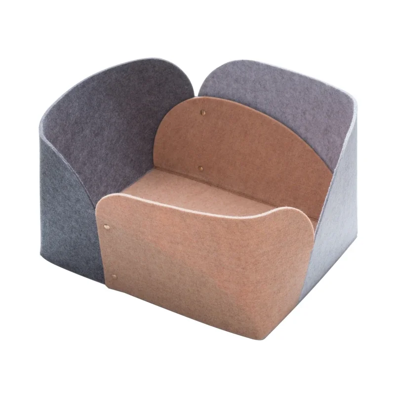 

Camellia felt storage baskets, cloth sundries, toys, clothes storage, dirty clothes baskets