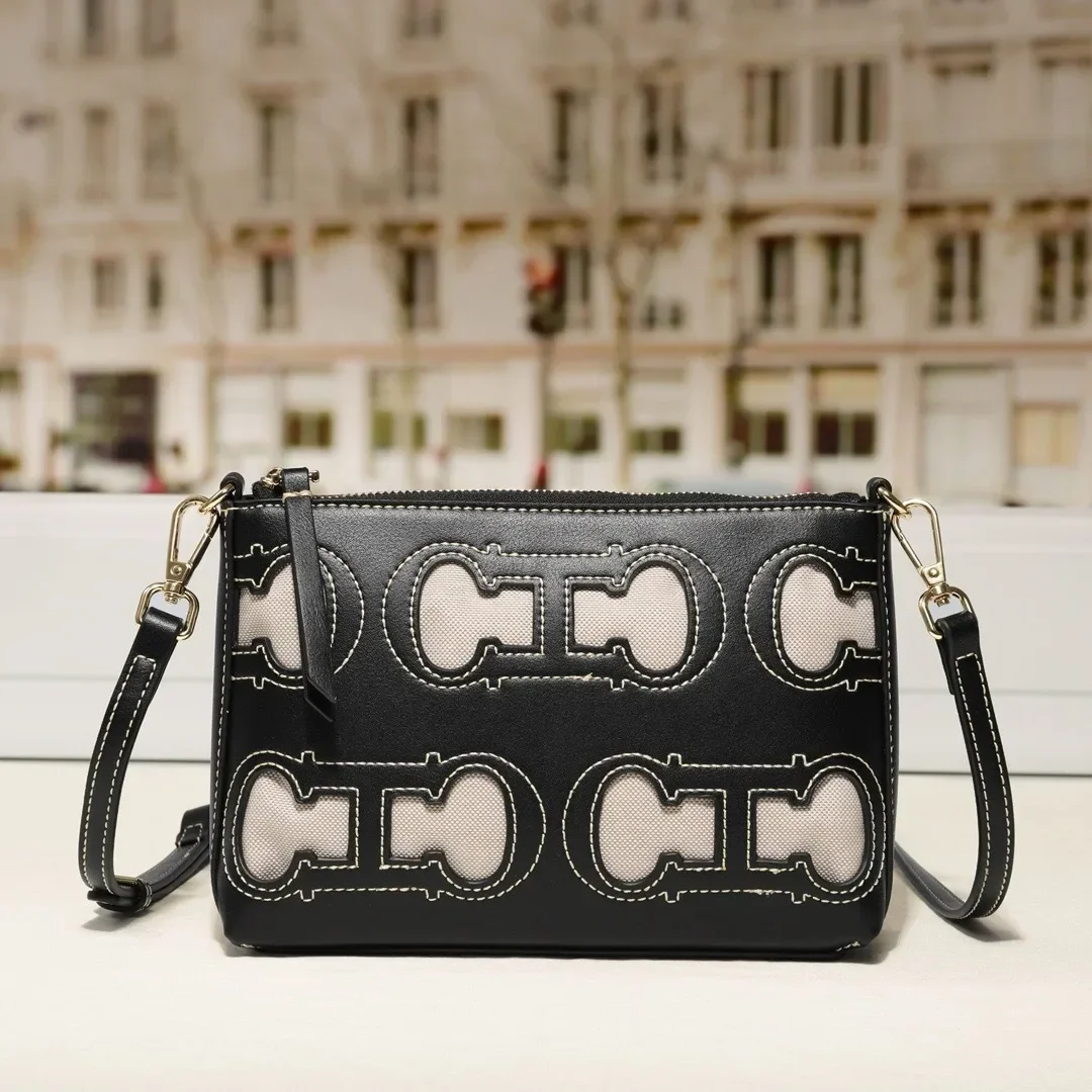 

Fashionable Women's Messenger Bag in Premium Leather, Crossbody and Shoulder Option, Elegant Ladies Handbag By Luxury Brand