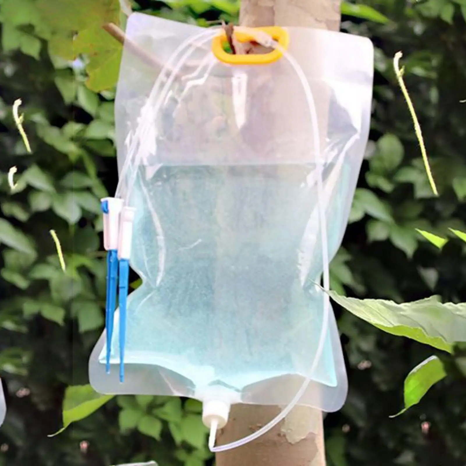 3.5L Plant IV ถุงน้ําระบบรดน้ําพืชอุปกรณ์ Automatic Plant Waterer Self Watering IV หยดพร้อม Alow ปรับได้