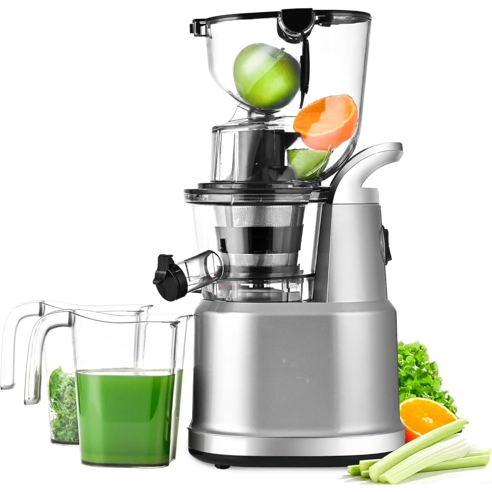 HAOYUNMA Kitchen in The Box Cold Press ,Slow Masticating Juicer Machine, with 3.26