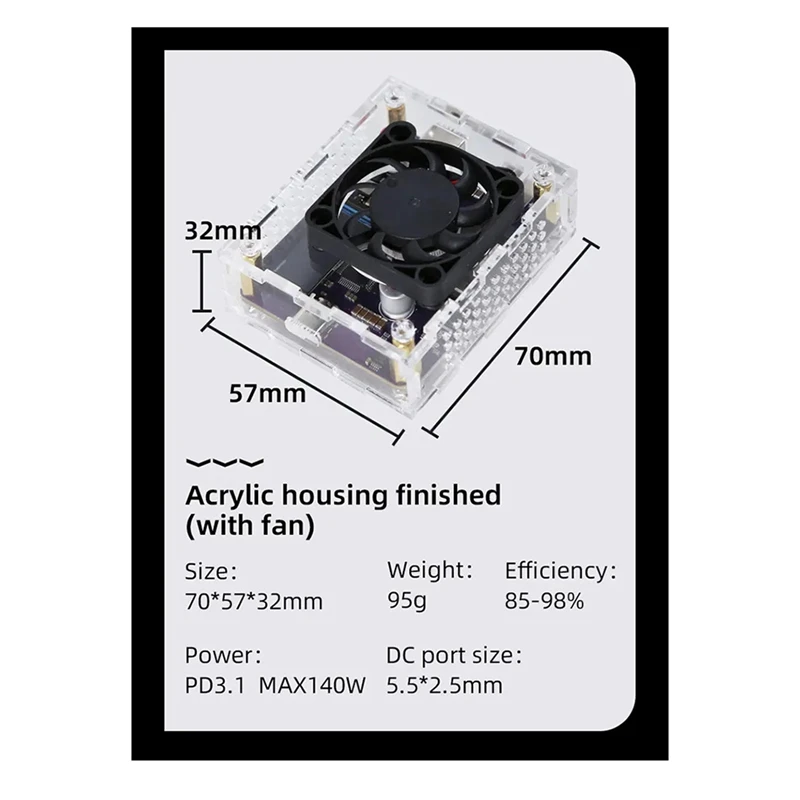 IP6557 Fast Charging Module PD3.1 High Power 140W Buck-Boost Fast Charging Module Phone Charging Module