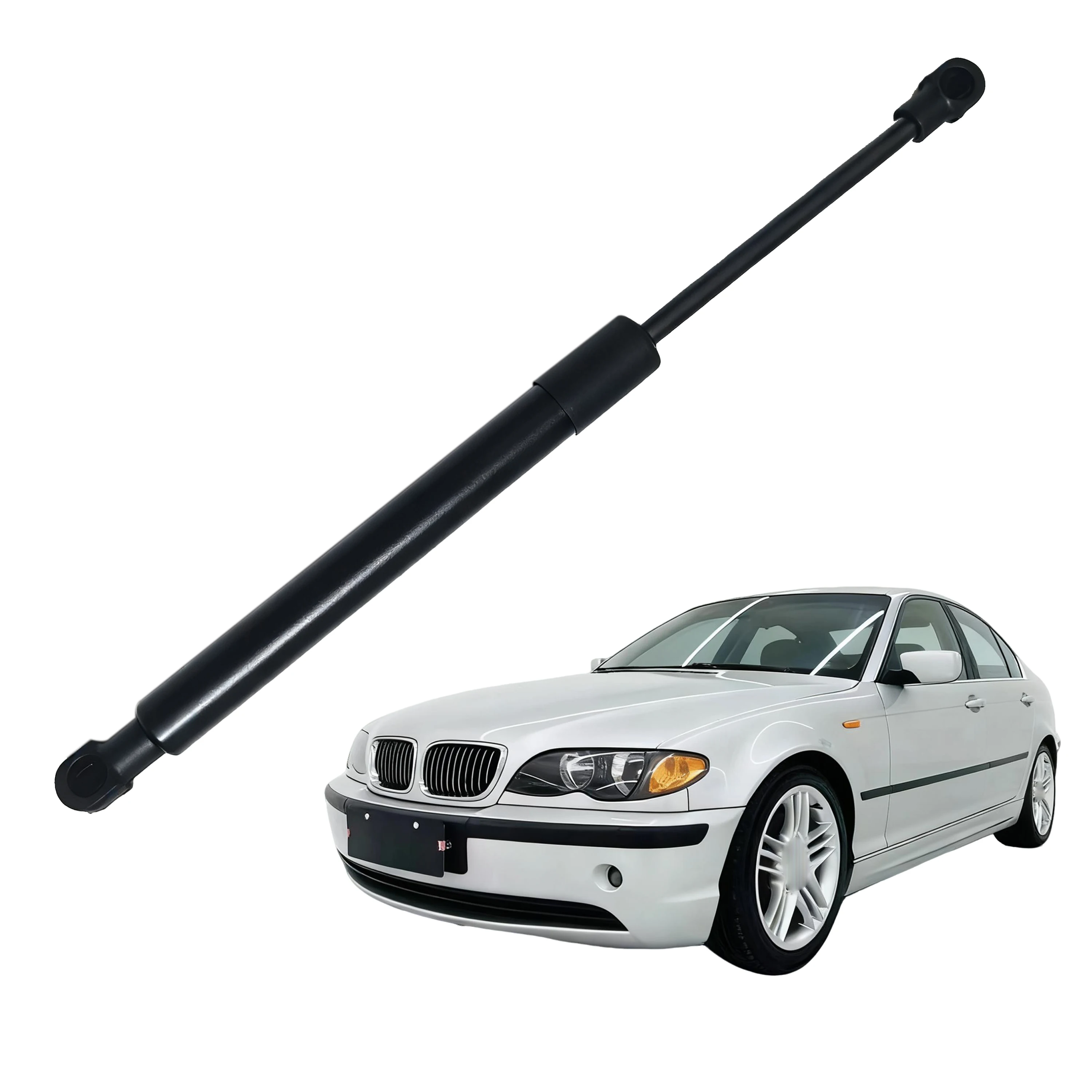 

For BMW 3 Series E46 323Ci 323i 325i 328i 330Ci 1997-2006 1 PCS Front Hood Lift Supports Gas Charged Direct Replacement