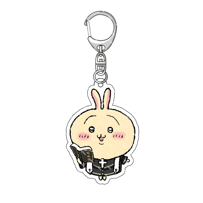 Kawaii CKW Charakter Acryl-Schlüsselanhänger Niedlicher Usagi Freunde Taschenanhänger Transparenter Anime-Anhänger mit Verschiedenen Designs – Detail 6