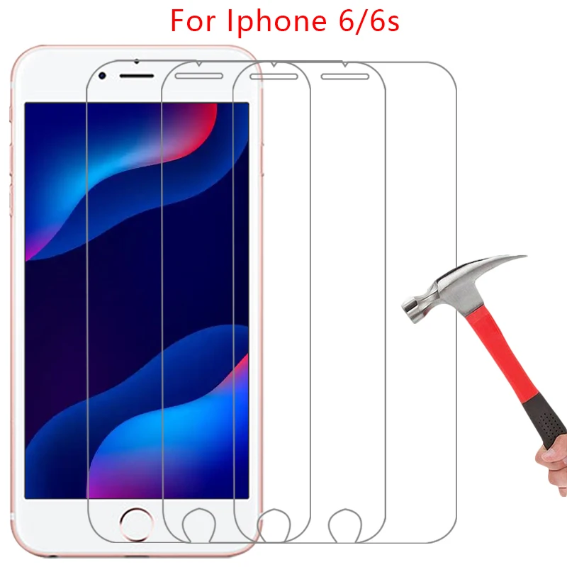 Película Protetora de Vidro Temperado para Apple iPhone 6 6S Plus - Protetor de Tela para iPhone 6S Plus
