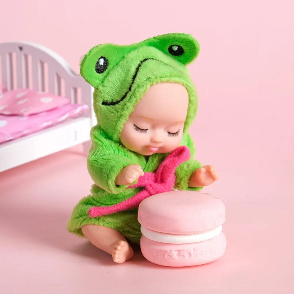 Beste Cadeau 4 Inch Reborn Baby Gesimuleerde Schattige Minipop Met Kleding Levensechte Realistische Baby Voor Kinderen