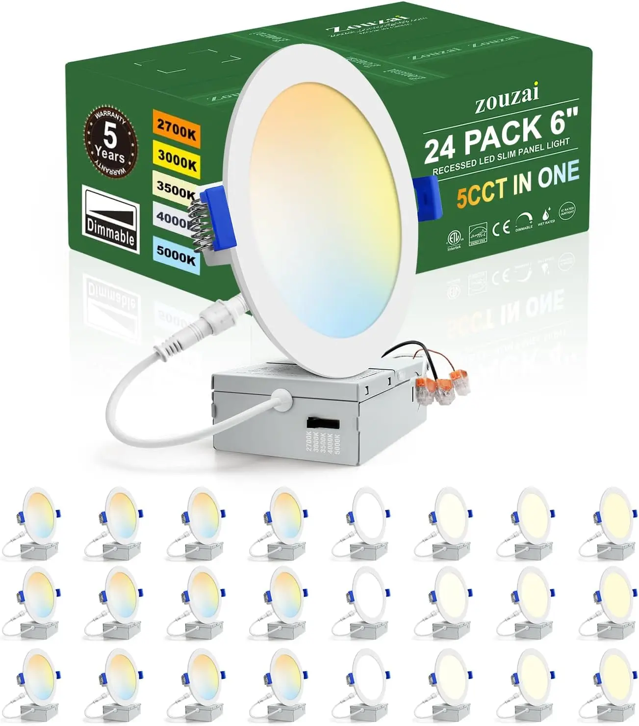 24 Pack 6 Inch Ultr…