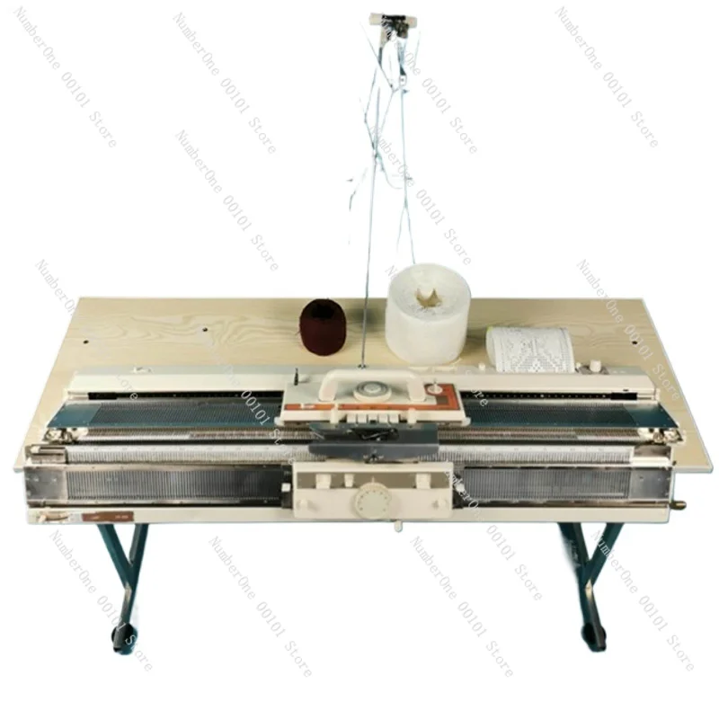 

Brand New Household Manual Knitting Machine DIY Sweater Scarf Shawl KH860/KR850 Knitting Machine Needle Pitch 4.5mm