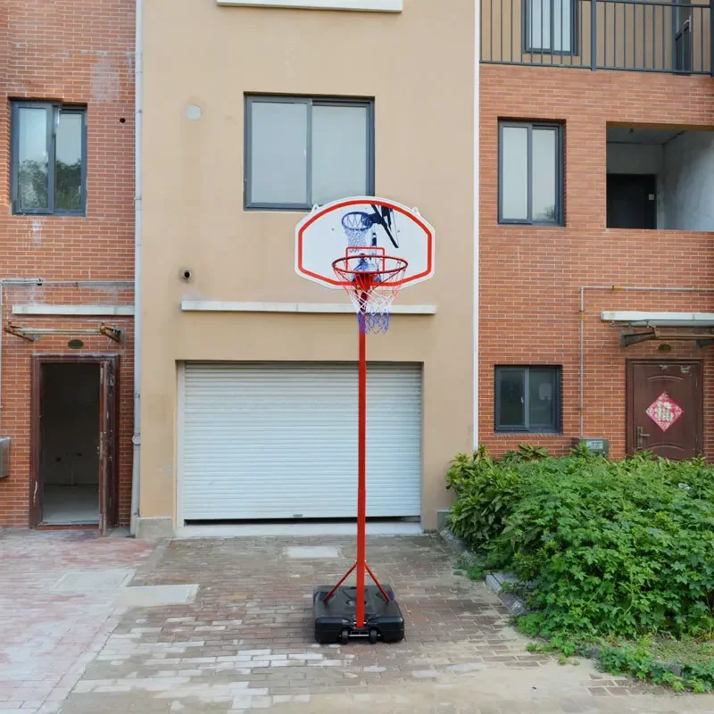 Wholesale Factory Price Kids Basketball Stand Red Indoor Portable Basketball Hoop and Stand
