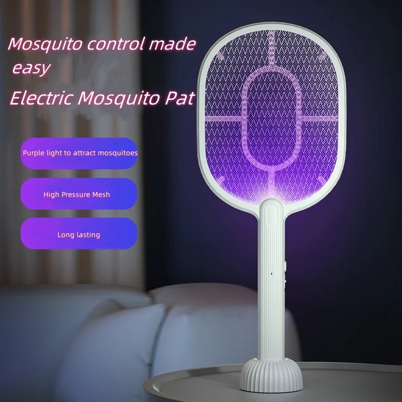 

2700V Electric mosquito swatter, USB Rechargeable mosquito swatter Electric fly killer for indoor and outdoor mosquito killer