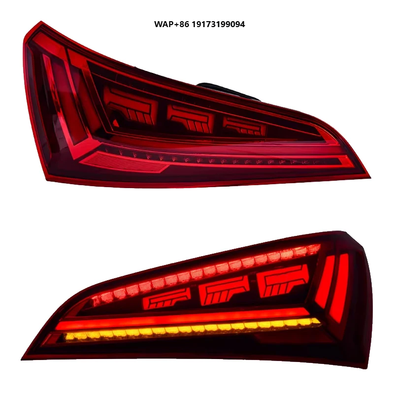 

Для Audi-Q5 задние фонари 2009-2017 Audi-Q5 задний фонарь автомобильные аксессуары обновление Plug and Play задний фонарь