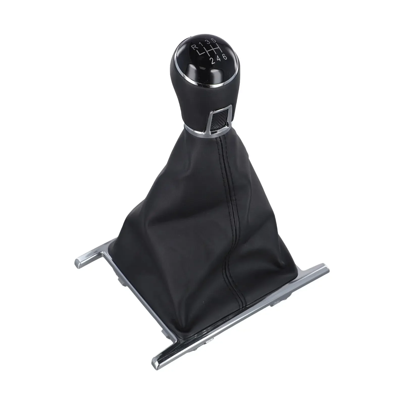 

Color Difference Notice Leather Knob Professional Installation Recommended Sleek Appearance Smooth Gear Shifting ABS Plastic