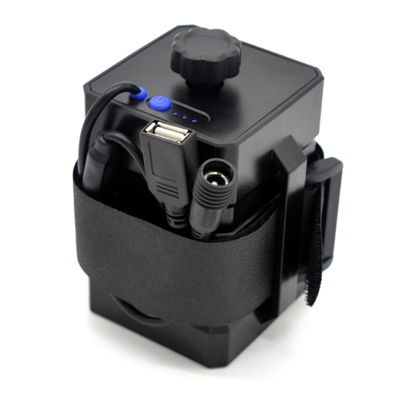 Mobile Power 4Pcs 18650 26650 Battery Holder Battery Box with USB Powerbank Case