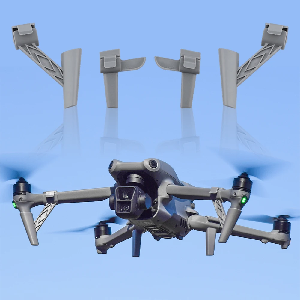 Landing Gear Quick Release Increase Expansion Bracket Drone Landing Legs for  Air 3 Air 3S Drone Accessories