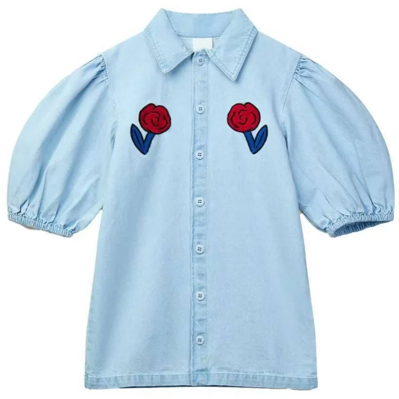 

New 25 Children's Autumn/Winter WYN Cowboy Lined Girls' Dress