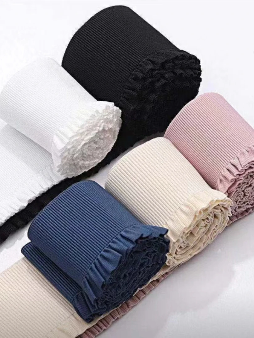 high-elasticity-waistband-lace-trim-durable-soft-high-waist-wide-pants-skirt-special-purpose-waist-belt-auxiliary-material
