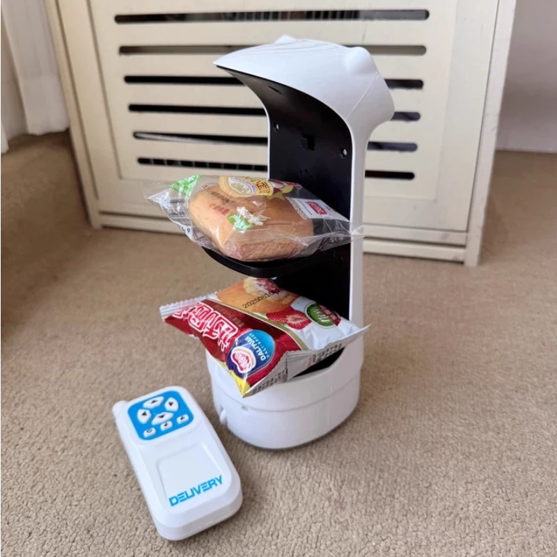 【Stock】Intell Food Delivery Robot Toy 2026 New Model Smart Interactive Electric Remote Control Companion For Adult Birthday Gift