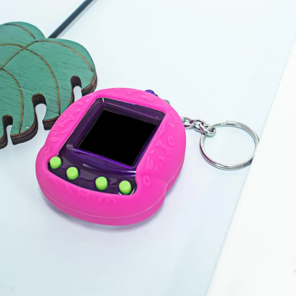 Game Console Silicone Case Cartoon Design Silicone Protective Case for Gi-ga Pets Game Console Impact Resistant Anti-scratch