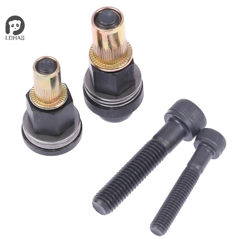 Aço inoxidável Rivet Nut Guns, Rebitador Manual, Coluna Porcas Hexágono, Broca DIY, Hexágono Exterior Pull Rod, M6, M8, AM6SS, AM8SS