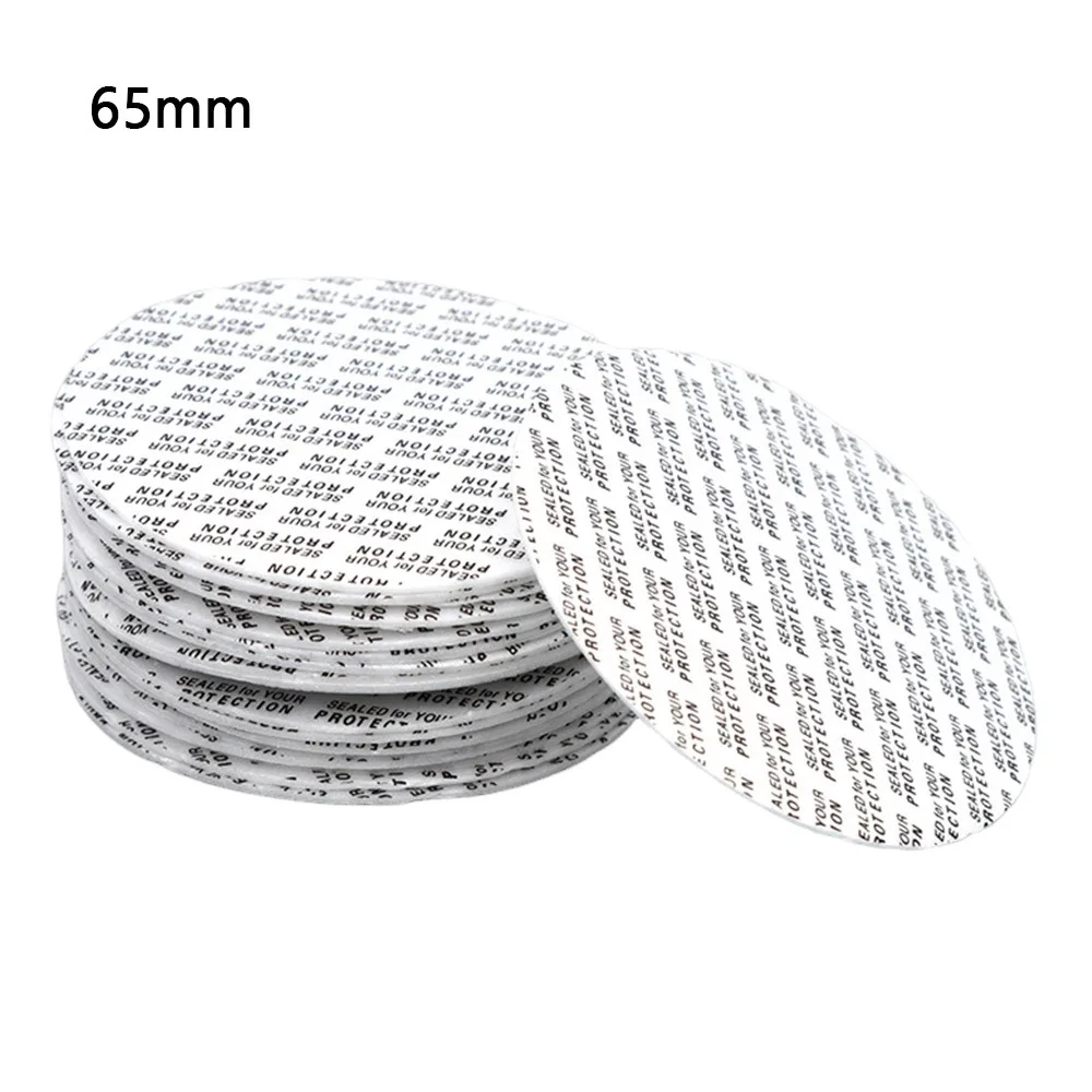 200Pcs Set 20MM-95MM Pressure Sensitive Gasket Pressure Sensitive Tamper Resistant Self-Adhesive Sealing Gasket