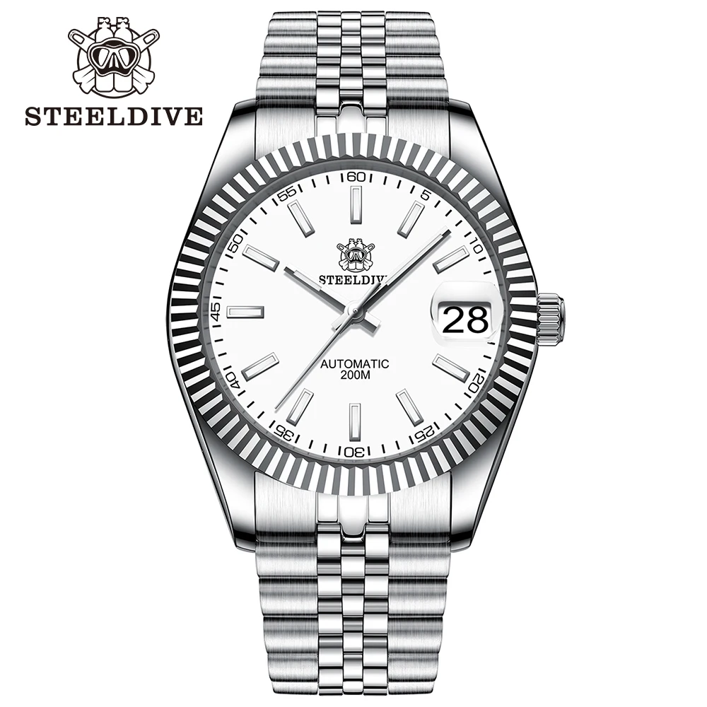 STEELDIVE Turquoise SD1933 Water Ghost Watch 200m Waterproof