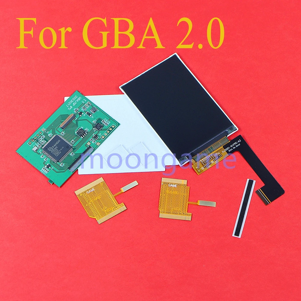 

1 комплект выделенного экрана IPS V2.0 для GameBoy Advance GBA, оригинальный размер