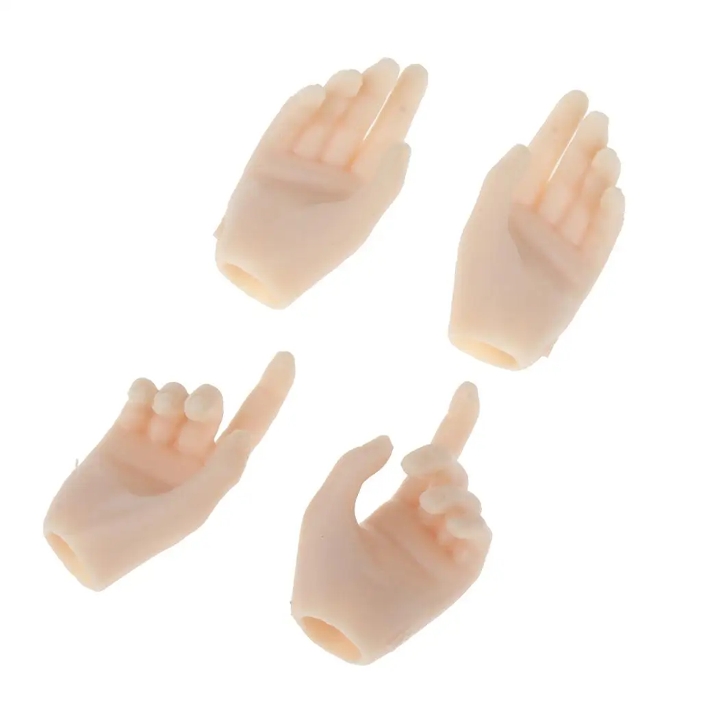 1 6 Scale Doll Body Accessories Female Hand Model Set for Action Figures Parts Replacement DIY Repair