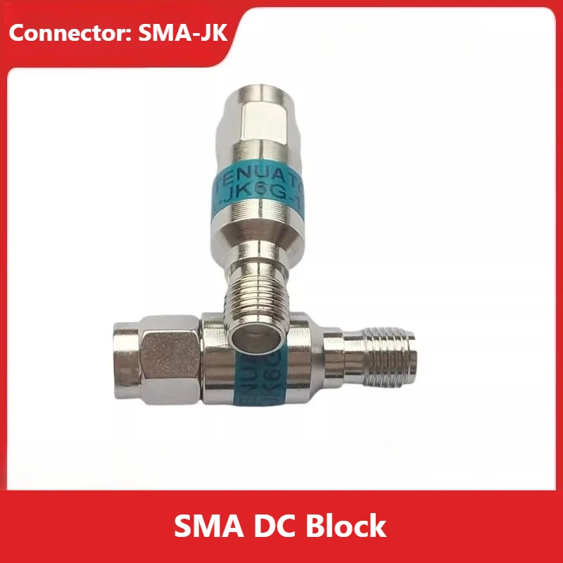 SMA DC Block RF Isolator - 50Ω 2W Coaxial DC Isolator DC-6GHz Broadband SMA Connector