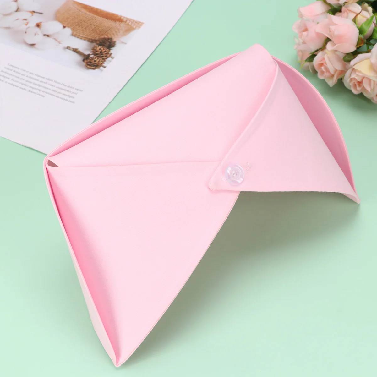 

Хлопковая шляпа медсестры «ласточкин хвост», розовая утолщенная одежда для кормления, карнавальный костюм для церемонии и церемонии