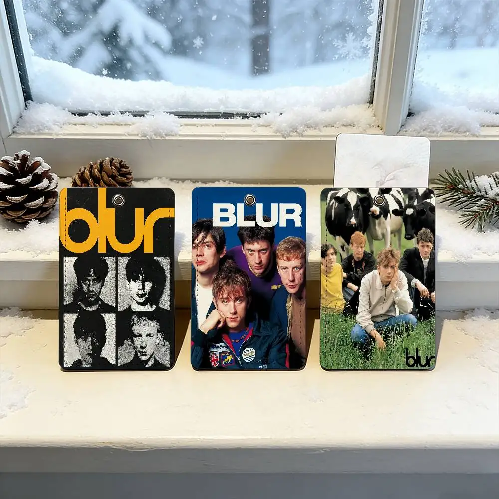 

Band B-lur The B-Best Of Bus house access card protective cover school rectangular keychain PU leather ID Best sellers