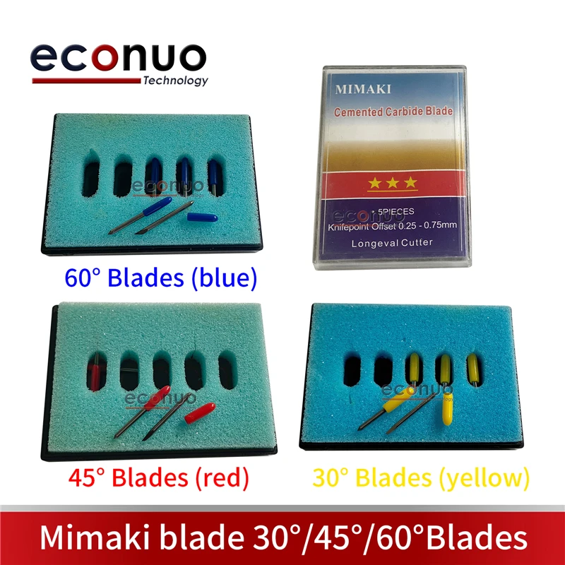 

5pcs/bag Mimaki Blade 30/45/60 Degree Plotter Cutter for Cutting Plotter Vinyl Cutter Knife Cemented Carbide Blade