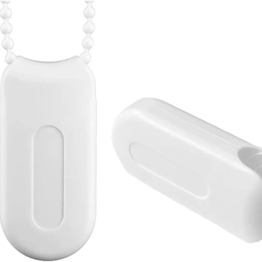 2 White Weighted Roller Blind Handle For Vertical Curtain Chain Tensioner Heavy Duty Plastic Home Shade Device Accessory