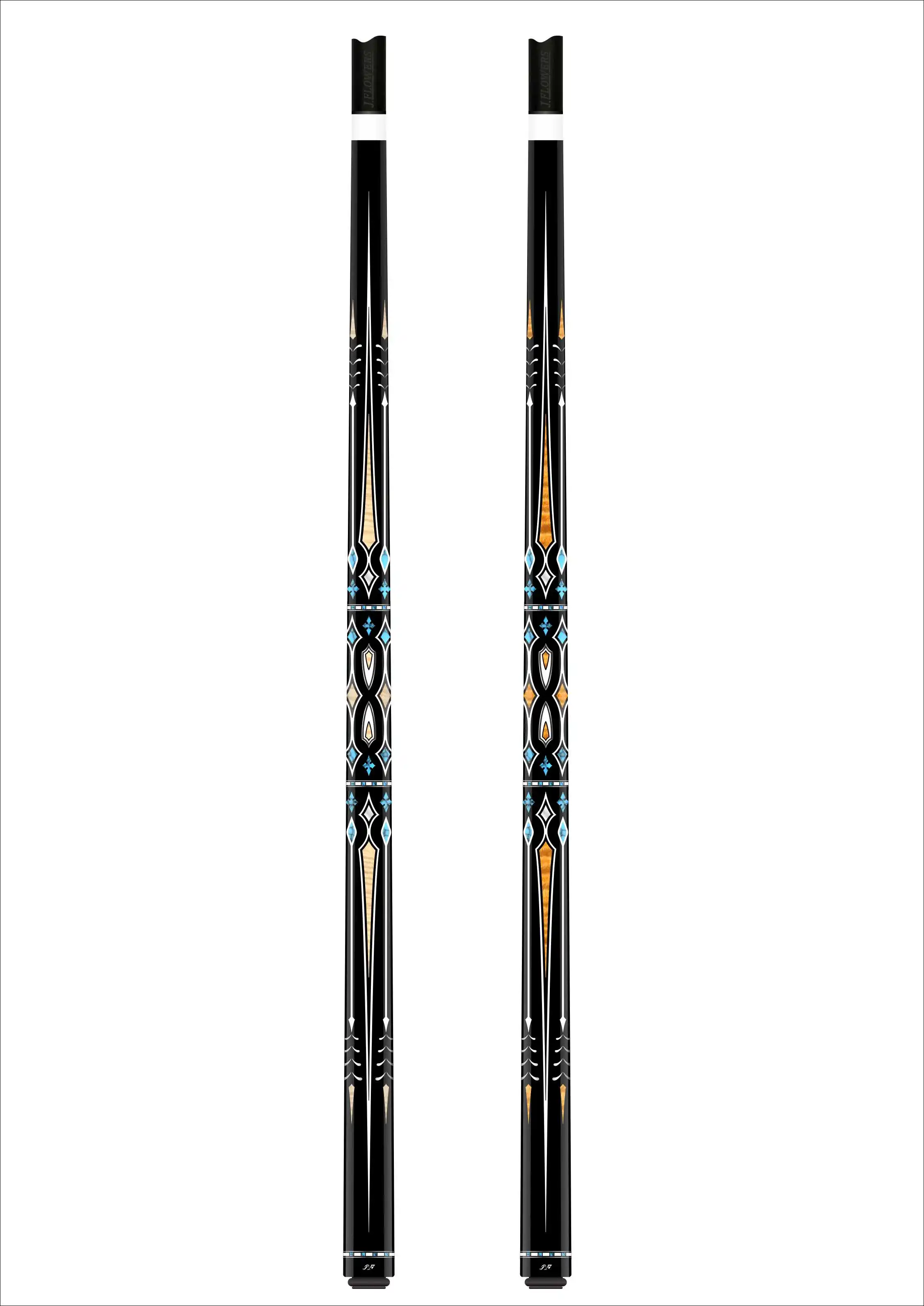 KONLLEN-Carbon Fiber Carom Cue Stick, Billiard 3 Cushion Cue with Case, Black Technology, Korea Libre, 12mm, 142cm