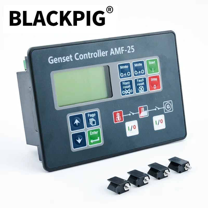 AMF20 AMF25 Diesel Genset Controller Generator Auto Start Stop Mains Failure Control Module Compatible With Original