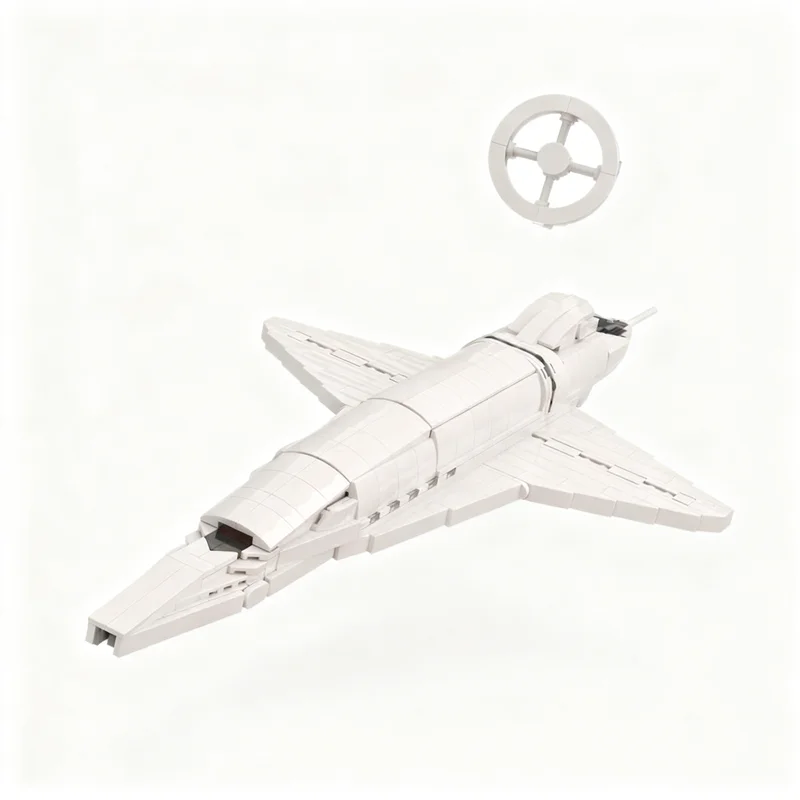 661pcs MOC Orion III Space Clipper A Space Odyssey Model Building Blocks Christmas Gifts Construction Toy Assemble Collection