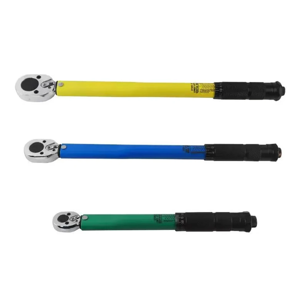 3Pcs 1/4''  3/8''  1/2'' Drive ±4% Accuracy Click Torque Wrench Dual-Direction Adjustable Reversible 45-Tooth Ratchet Handle