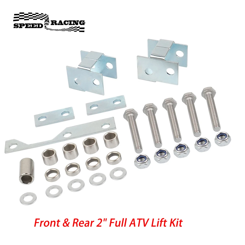 

1Set Front & Rear 2" Full ATV Lift Kit Fits for 1997-2020 Recon 250 TRX250 2x4 Silver