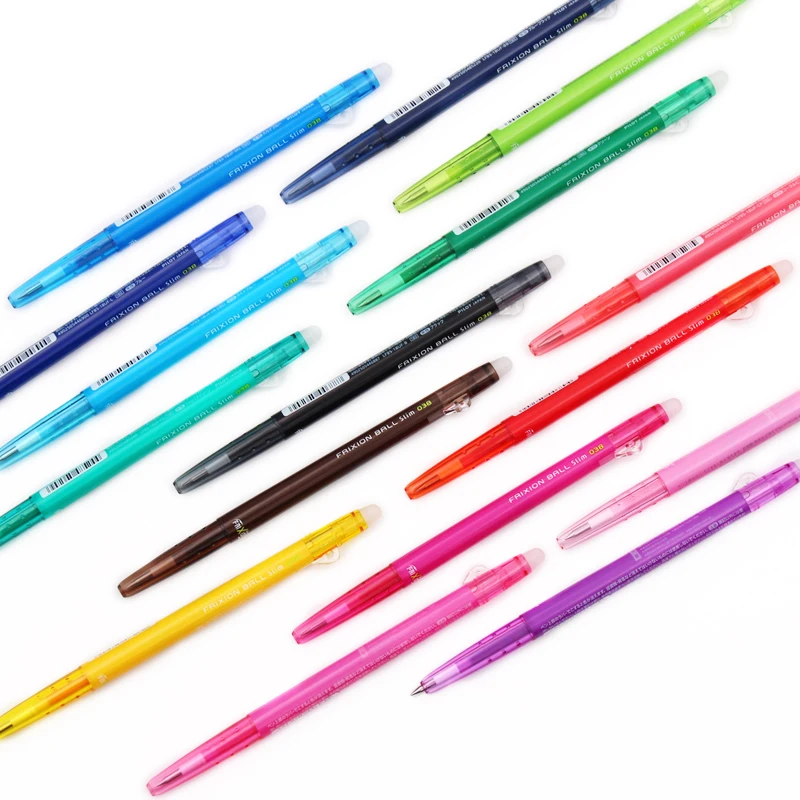 1 Pcs Pilot FRIXION Erasable Gel Pen LFBS-18UF Student Hand Book Painting Supplies 0.38mm Office Accessories Cute Stationery