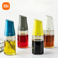 Xiaomi Zuutii Automatic Gravity Switch Cover Oil Can Bottle Silicone Spill-Proof Spout Non-Drip Design 500ml Capacity BBQ Tool