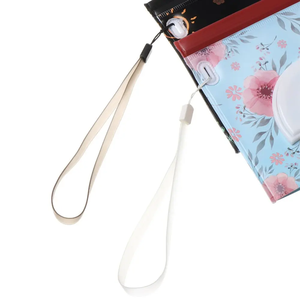 Outdoor Cute  Product Snap-Strap Carrying Case Flip Cover Cosmetic Pouch Tissue Box Wet Wipes Bag Stroller Accessories