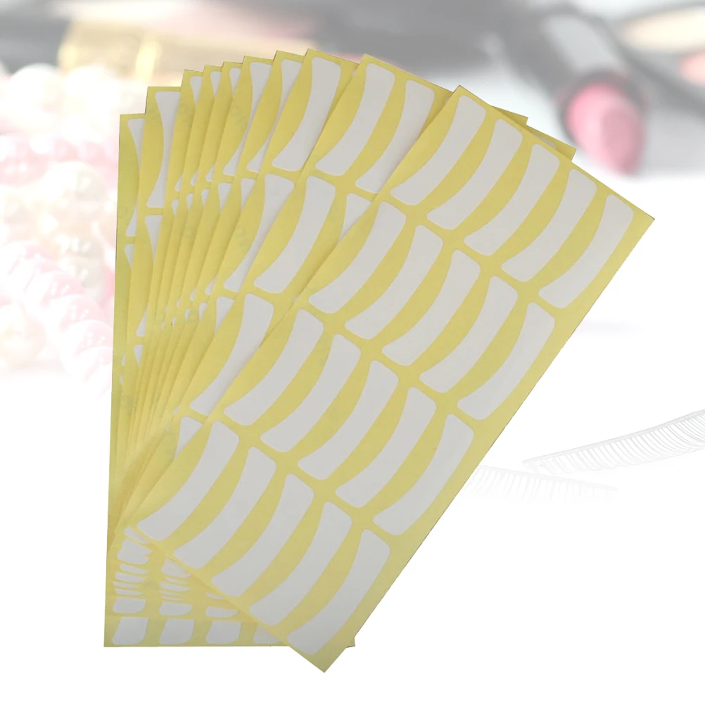 Coussinets de greffage de cils sous masque pour les yeux, 100 pièces, Film de protection pour une Application précise et confortable