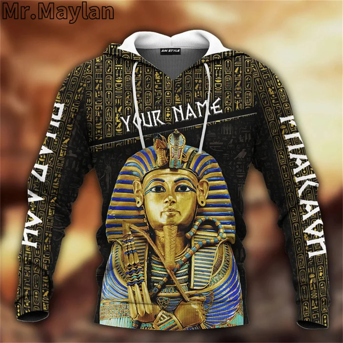 

PHARAOH ANCIENT EGYPT KINGDOM EGYPTIAN SYMBOLS 3D Unisex Hoodie Men Sweatshirt Streetwear Zip Pullover Casual Jacket Tracksuits