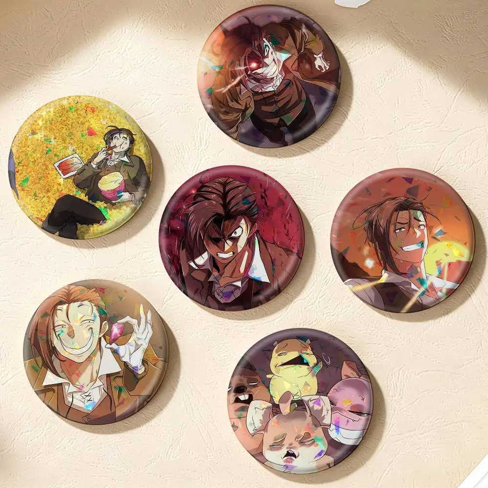The Greatest Estate Developer Manga  75mm 58mm 44mm 25mm Brooch Backpack Hat Pins Accessories Toys Badge