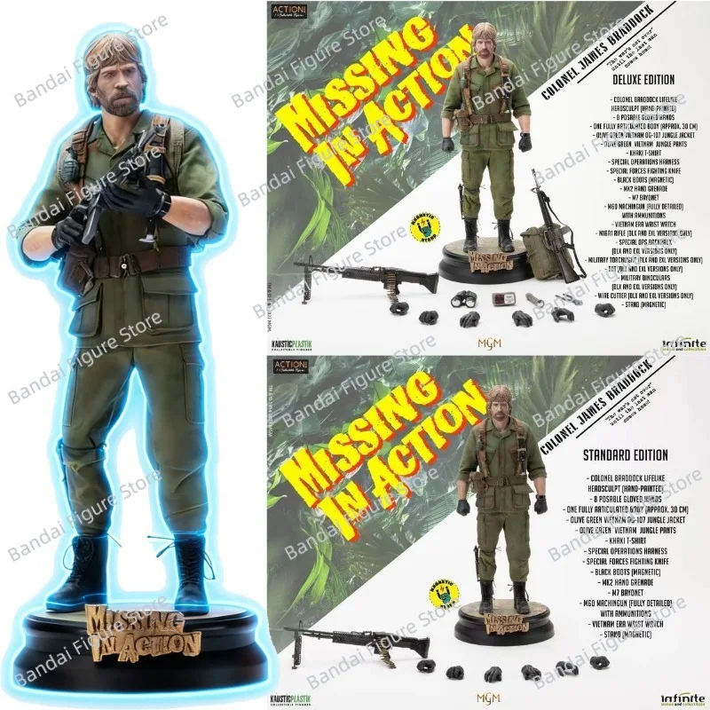 

Бесконечная статуя 1/6, коллекционная фигурка MISSING IN ACTION COLONEL JAMES BRADDOCK, камуфляжная ткань, 12 дюймов, модель солдата человека