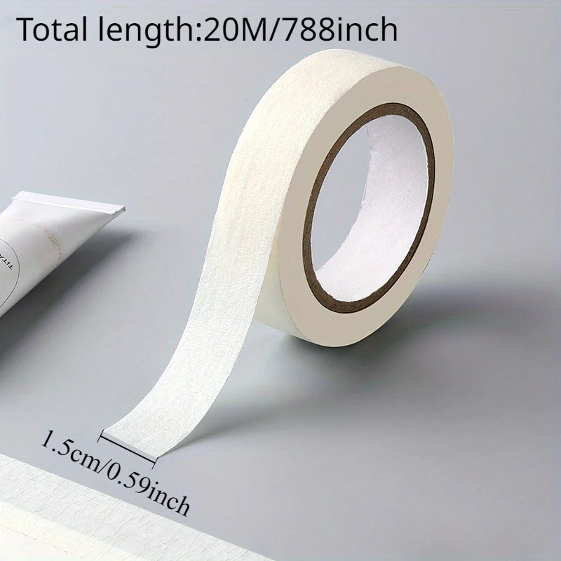 3pcs/set Meiwen Paper Adhesive Tape Art Student Water Tape Hand Ledger Sticker Edge No Glue Left Sticker Edge Paper