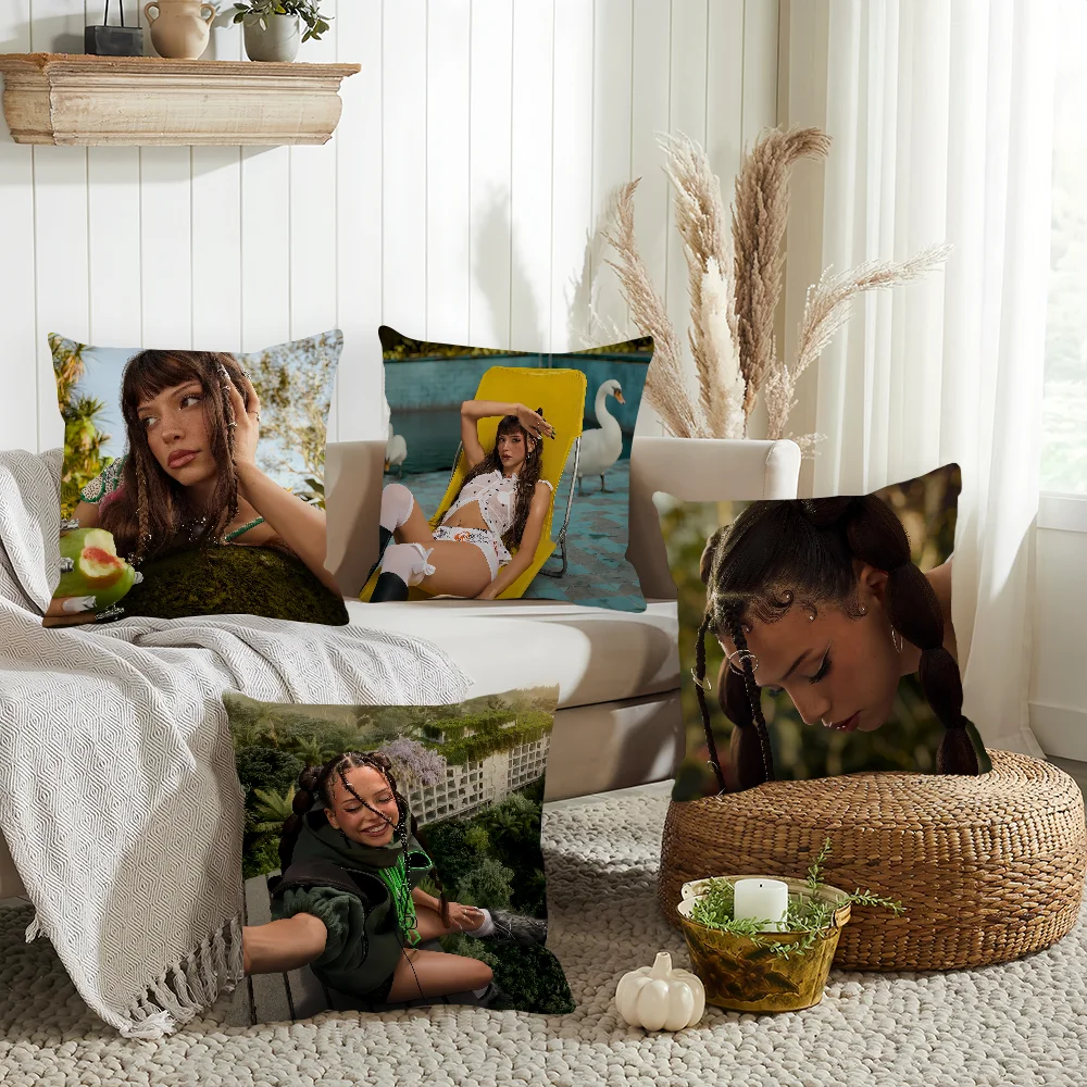 

Singer Nina Chuba Ich lieb mich Pillow Case Home Cushion Cover Suitable For Office Sofa Car Suitable For All Seasons