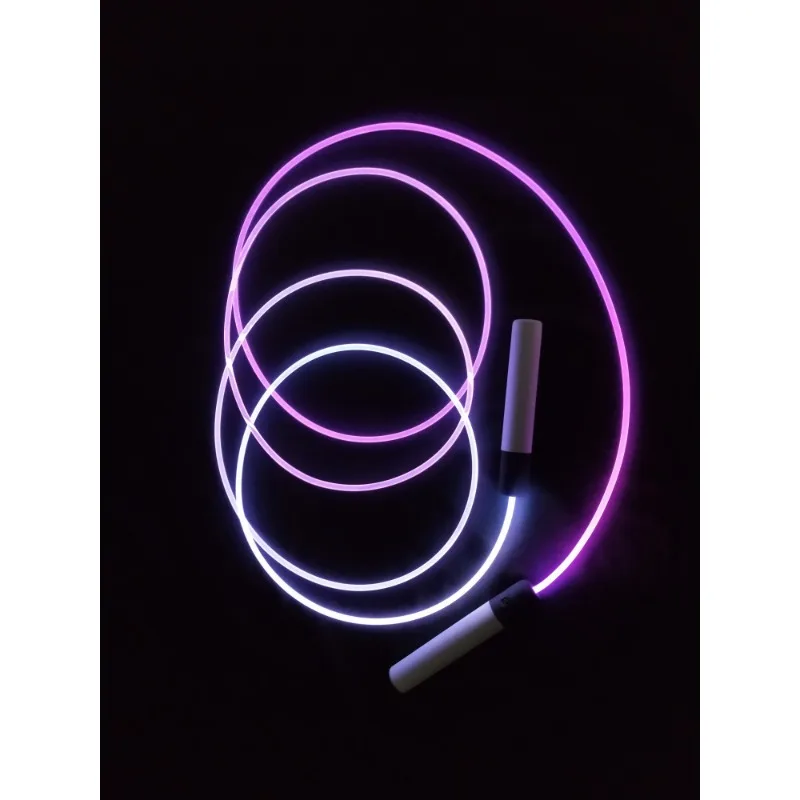 

2.8m glowing skipping rope gorgeous luminous jump rope Outdoor Fitness Training Sports Supplies